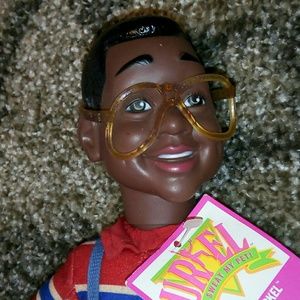 Steve Urkel stuffed doll NWT